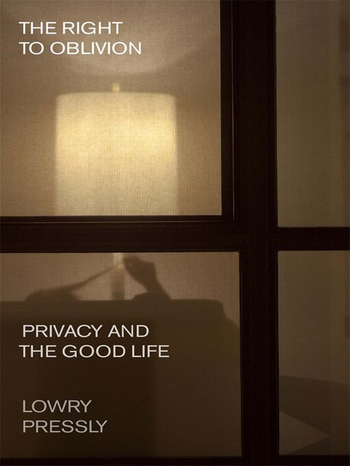 Title details for The Right to Oblivion by Lowry Pressly - Available
